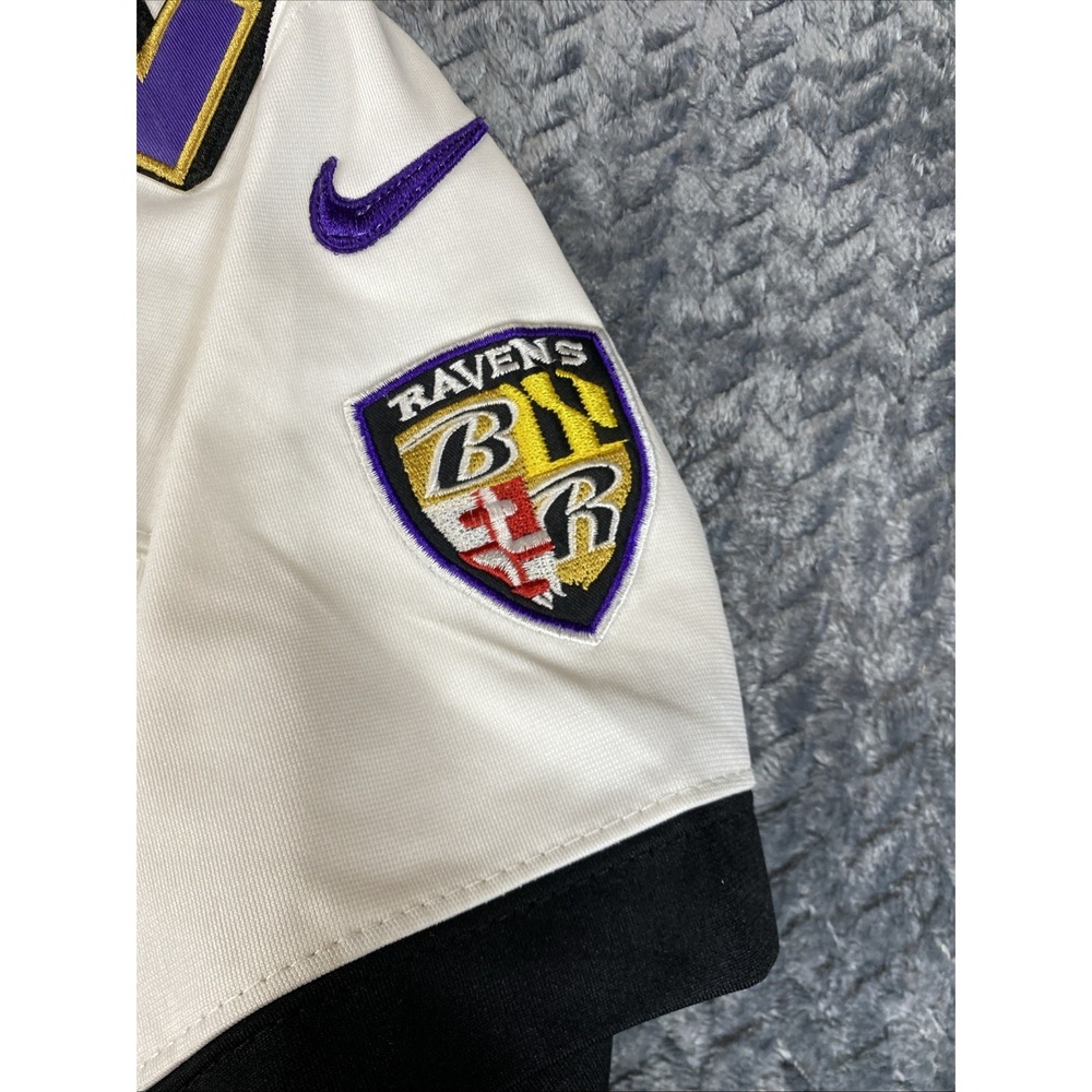 NFL Baltimore Ravens Justin Forsett 29 Nike White Sewn Jersey Women's Medium - Picture 5 of 10